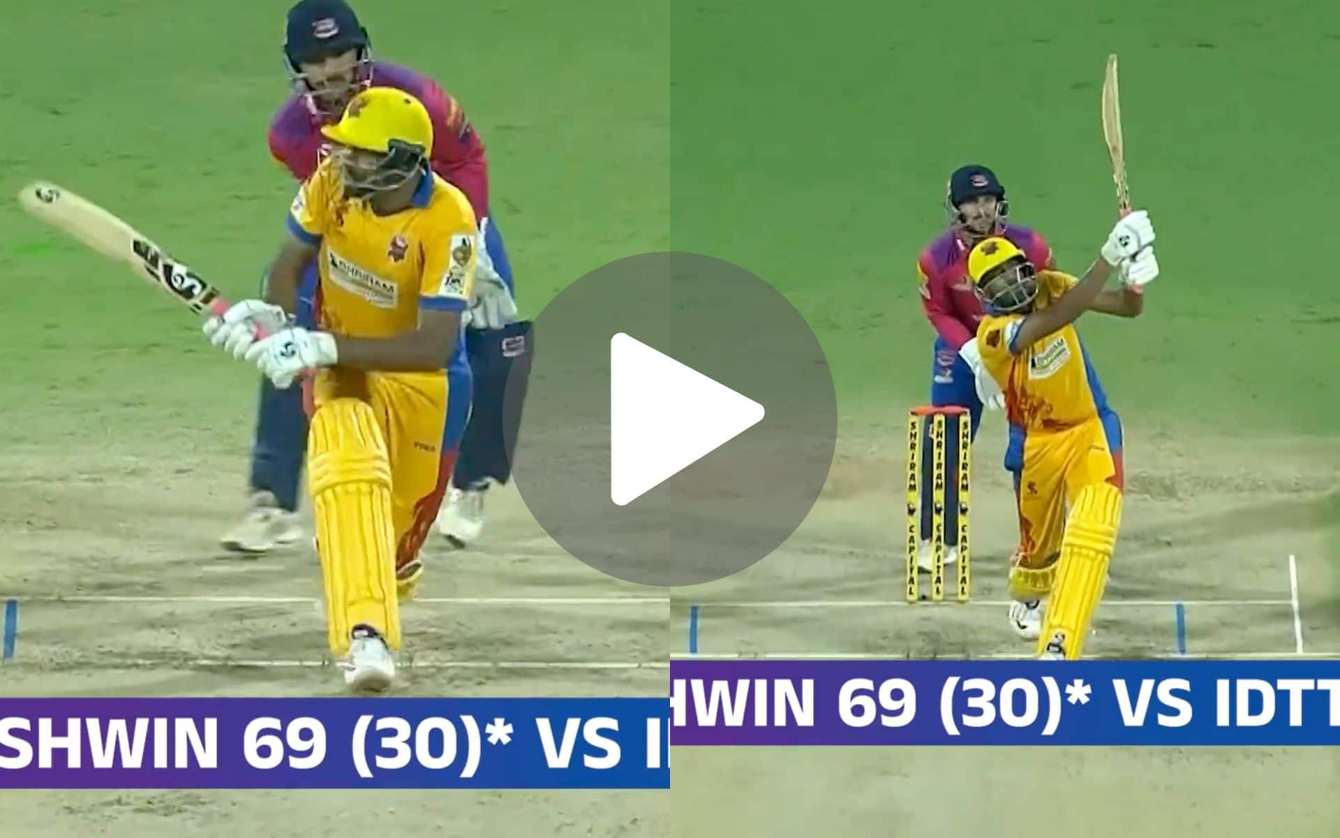 [Watch] R Ashwin Turns Rohit Sharma To Smack Blistering Fifty As Opener In TNPL 2024